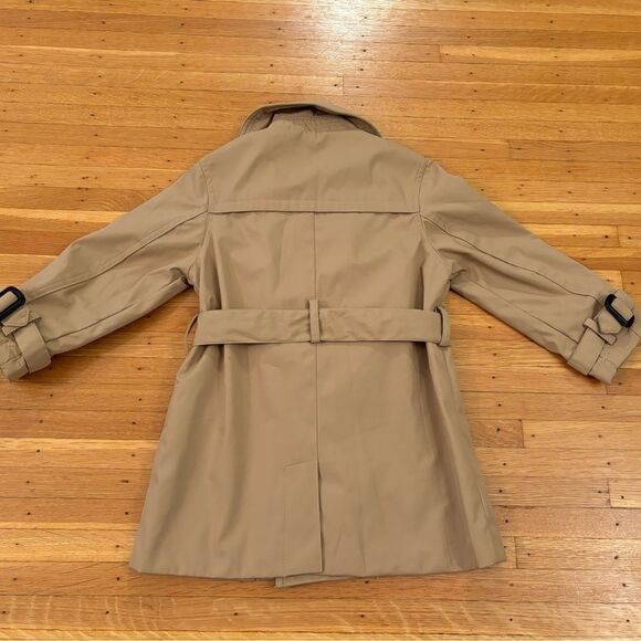 Hawks & Co Outfitters tan/beige toddler trenchcoat jacket - Picture 2 of 6